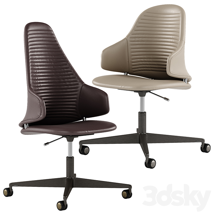 Reflex vela office chair 3DS Max - thumbnail 1