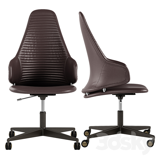 Reflex vela office chair 3DSMax File - thumbnail 2