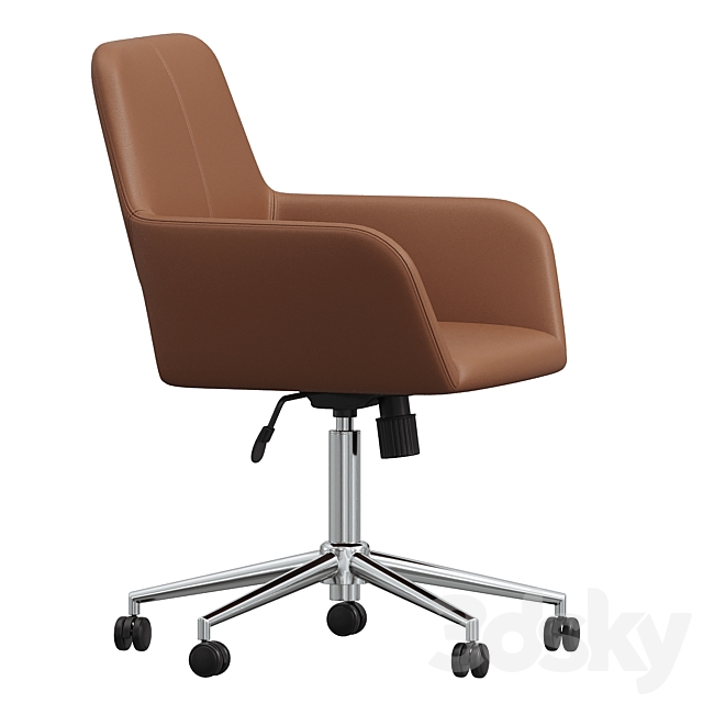 Sally Commercial Use Task Chair 3ds Max - thumbnail 2