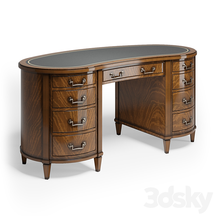 Scarborough House Kidney Desk SH21-072404 3DS Max - thumbnail 1