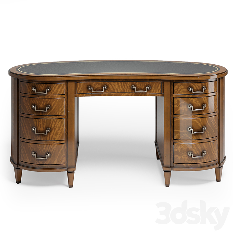 Scarborough House Kidney Desk SH21-072404 3DS Max - thumbnail 2