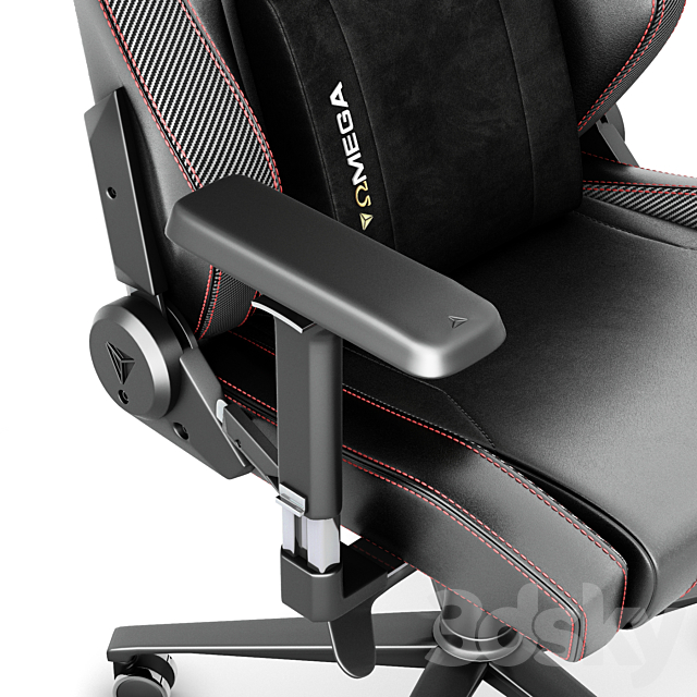 Secretlab Omega 2020 gaming office chair 3DSMax File - thumbnail 3