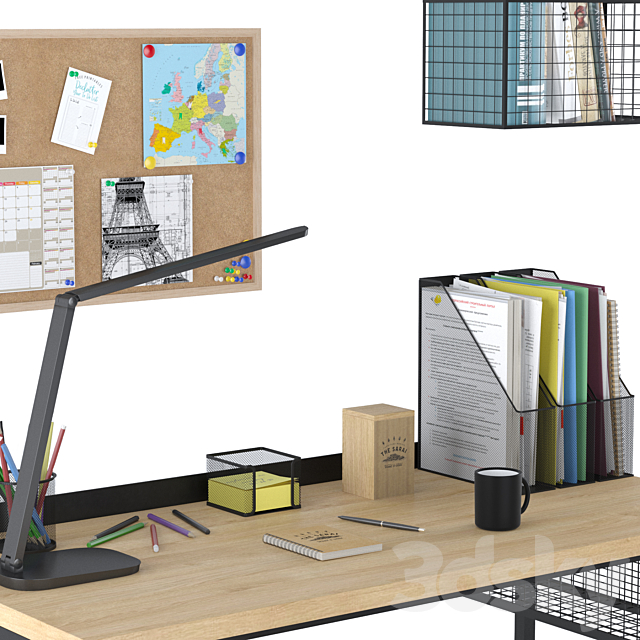 The_Sarai Workplace 3DS Max Model - thumbnail 3