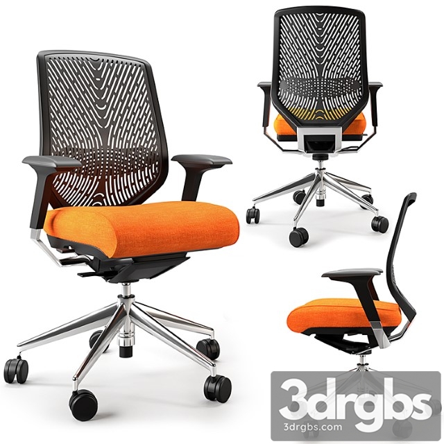 TNK Office Chair 3dsmax Download - thumbnail 1