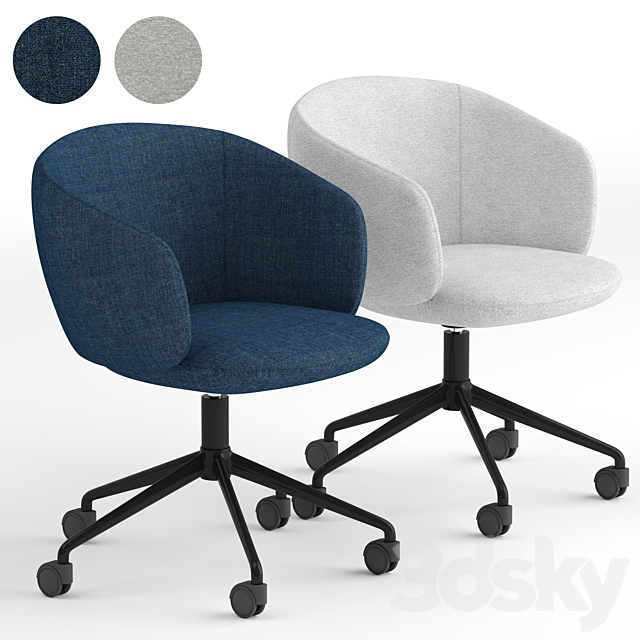 True Design Not office chair 3DSMax File - thumbnail 1