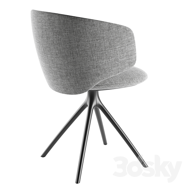 Universal Collection Swivel Chair By MDF Italia 3DS Max Model - thumbnail 5