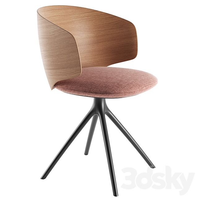 Universal Collection Swivel Chair By MDF Italia 3DS Max Model - thumbnail 6