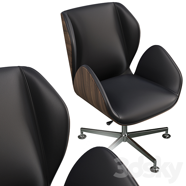 Vaghi suoni armchair 3DSMax File - thumbnail 4