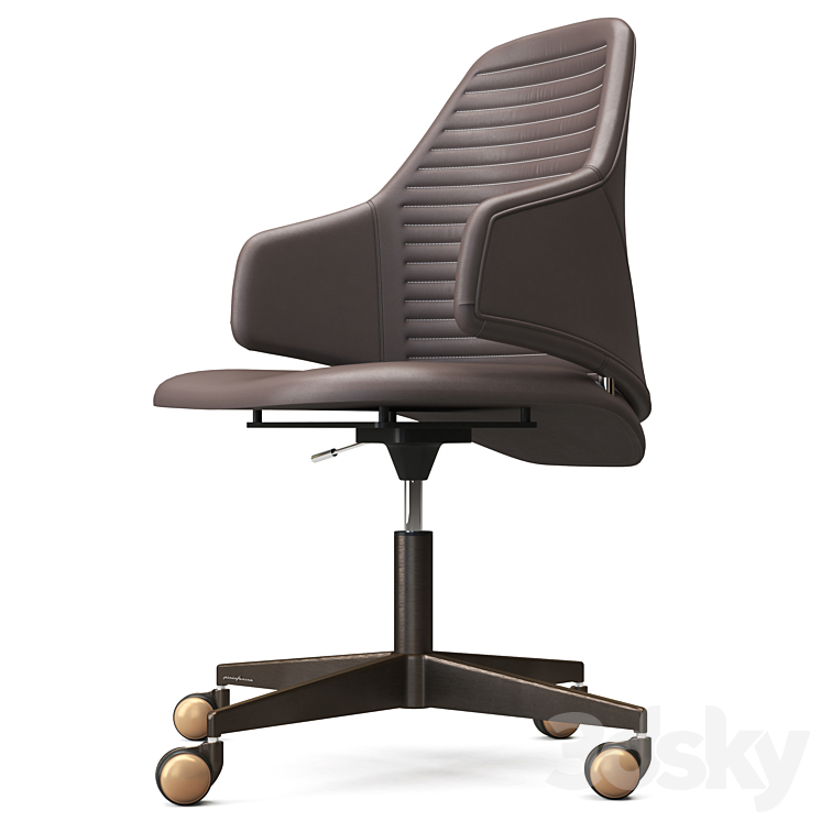 VELA CHAIR OFFICE 3DS Max - thumbnail 1