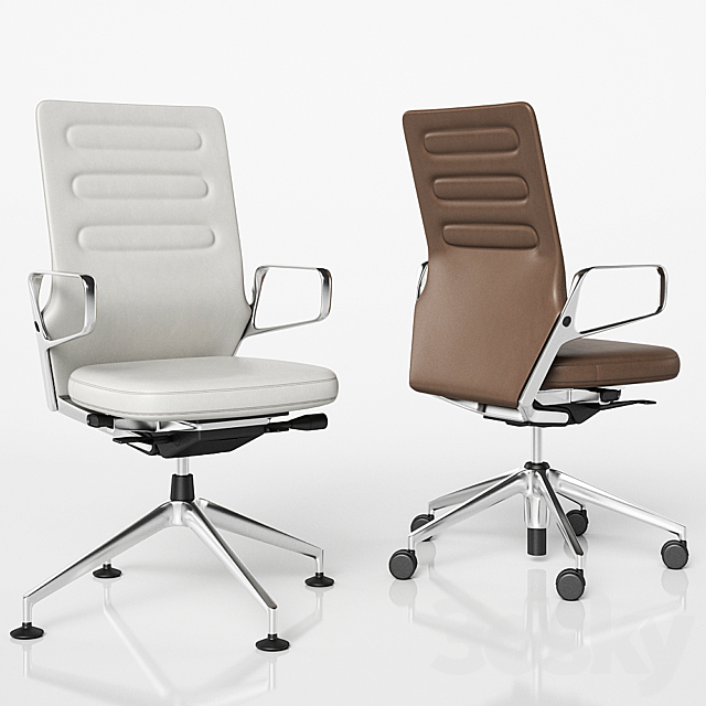 Vitra AC 4 Office Chair 3DS Max Model - thumbnail 2