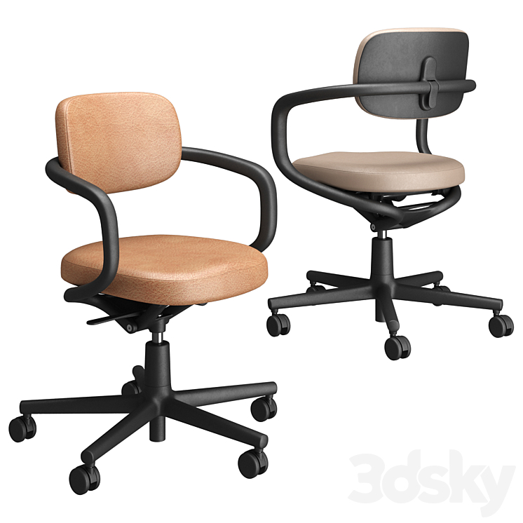 Vitra Allstar Chair 3DS Max Model - thumbnail 2