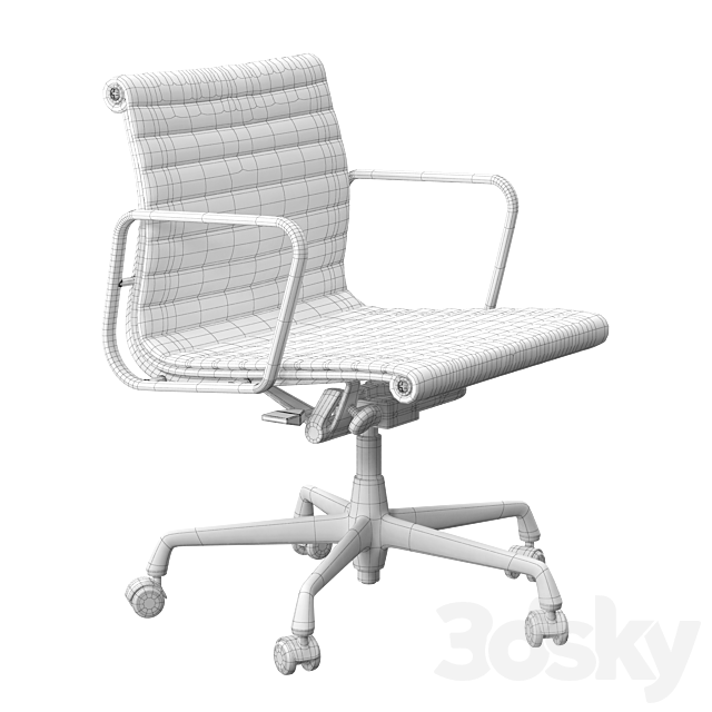 Vitra EA118 chair 3DSMax File - thumbnail 3