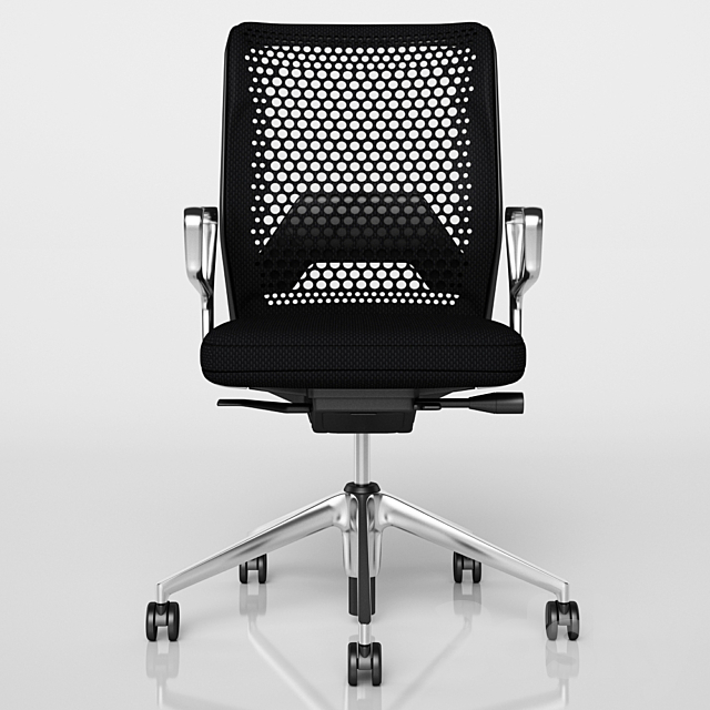 Vitra ID Mesh Swivel Chair by Antonio Citterio 3DS Max Model - thumbnail 3