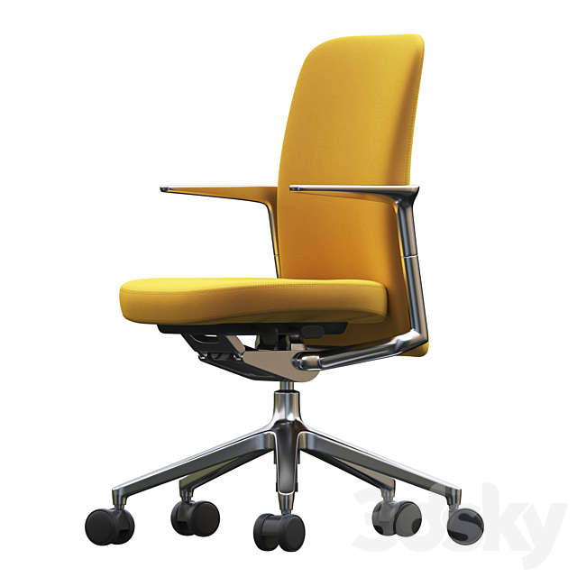 Vitra Pacific Office Chair 3ds Max - thumbnail 1