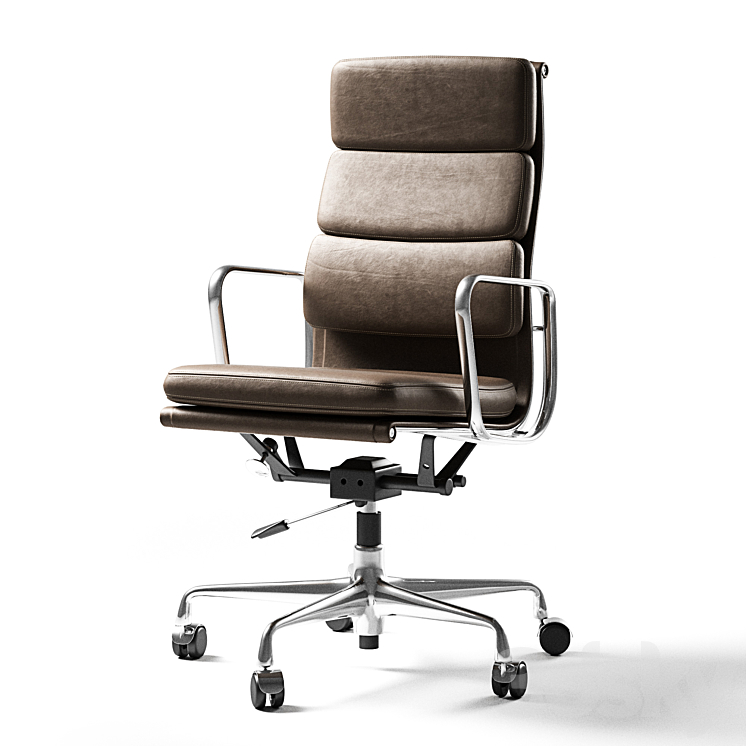 Vitra Soft Pad chair 3DS Max - thumbnail 2