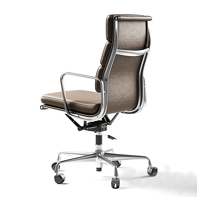 Vitra Soft Pad chair 3DSMax File - thumbnail 4