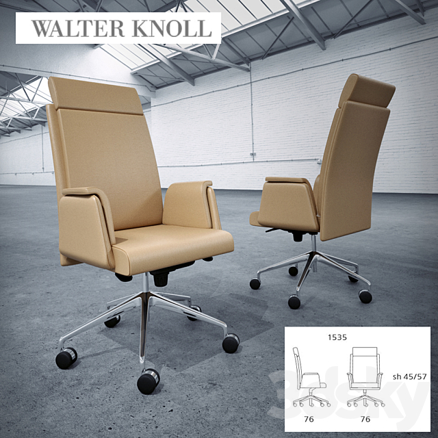 Walter Knoll _ Jason Executive. 3dsMax Model - thumbnail 1