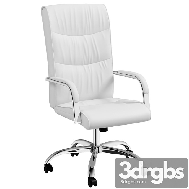 White presidente hooz office chair - thumbnail 1