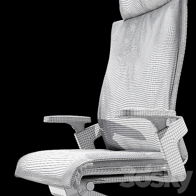 Wilkhahn ON office chair with Trimension 3ds Max - thumbnail 3