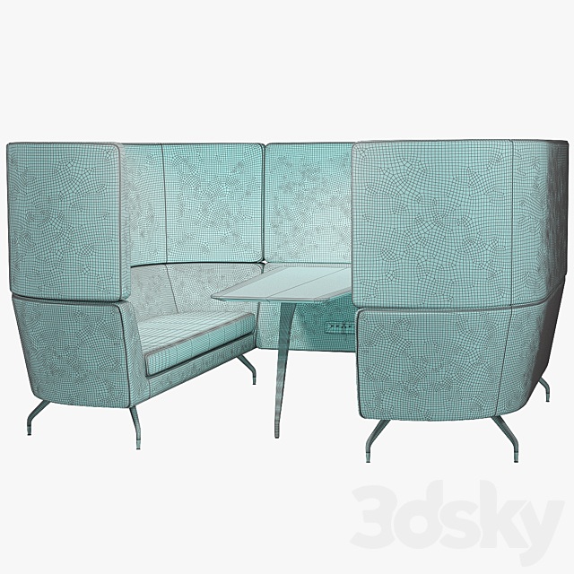 Work Sofa Orangebox Swtch-59HB 3ds Max - thumbnail 2