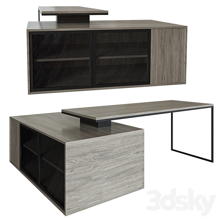 Work Table Essential Home 3DS Max Model - thumbnail 1