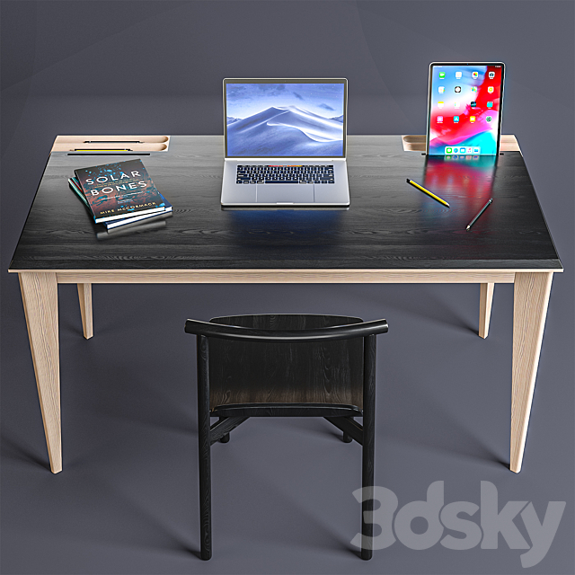 Work table OLLLY 3DSMax File - thumbnail 2