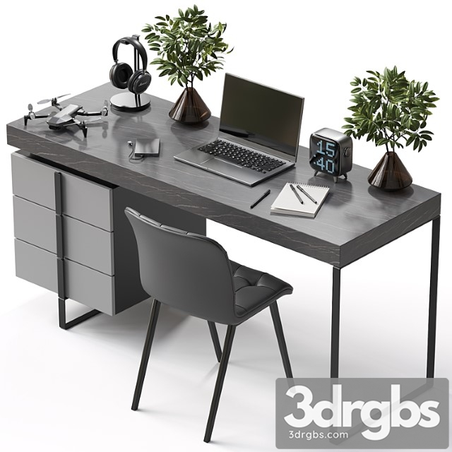 Workplace 1 3dsmax Download - thumbnail 1