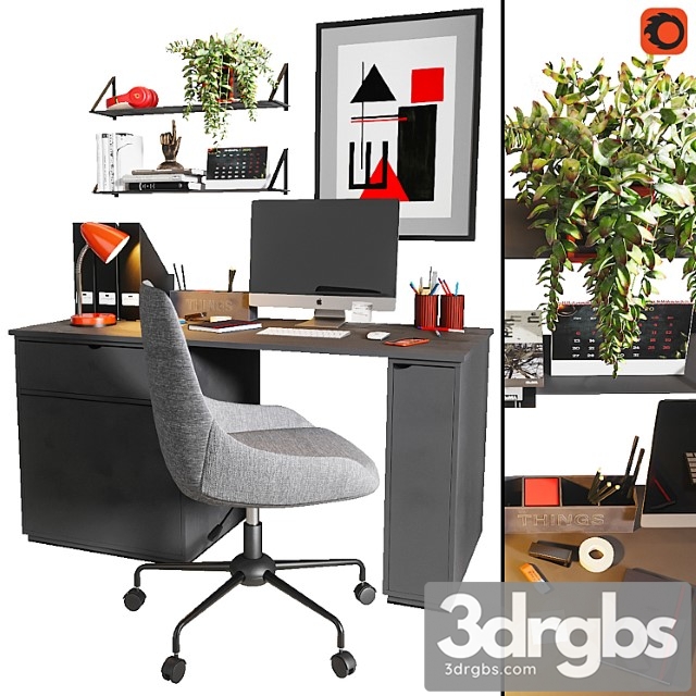 Workplace 2_2 2 3dsmax Download - thumbnail 1