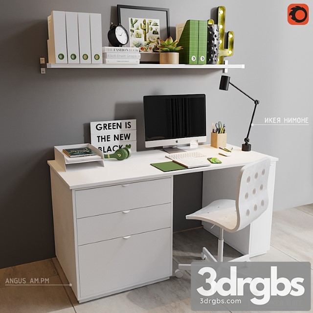 Workplace 3_2 2 3dsmax Download - thumbnail 1