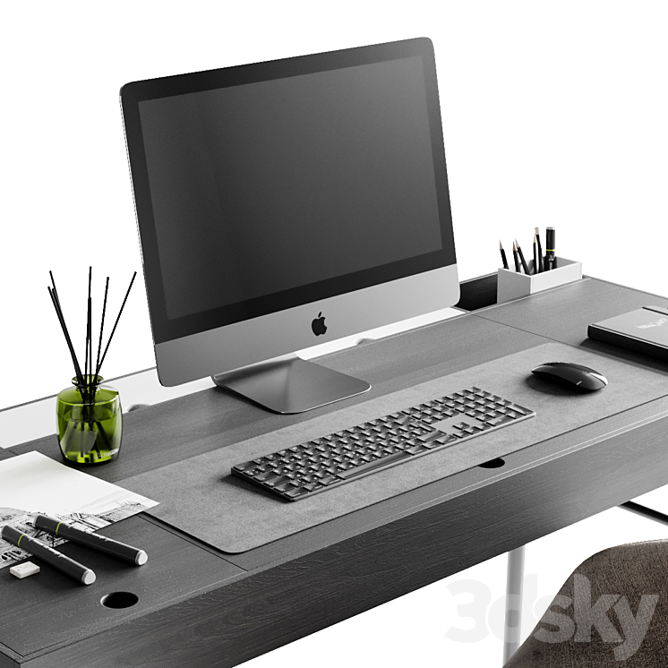 Workplace 3DS Max Model - thumbnail 2