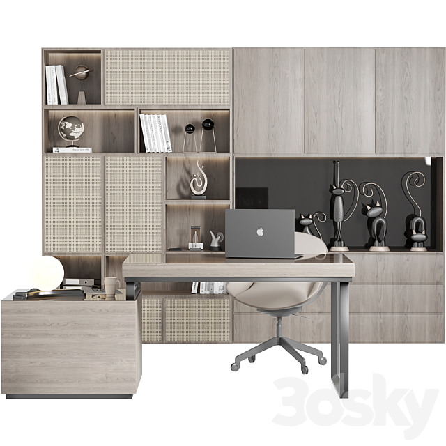 Workplace 5 3dsMax Model - thumbnail 2