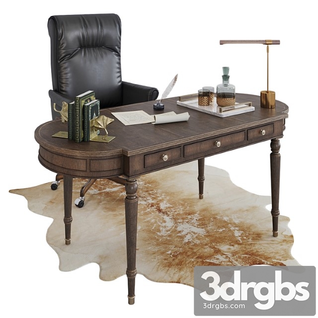 Workplace set 1 2 3dsmax Download - thumbnail 1