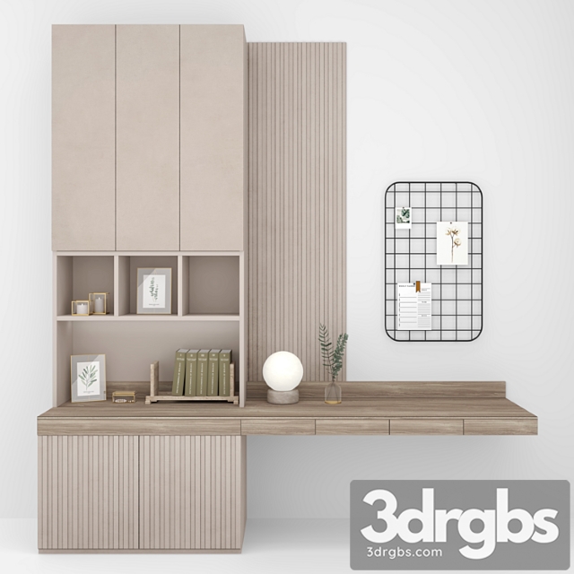 Workplace – work table 5 2 3dsmax Download - thumbnail 1