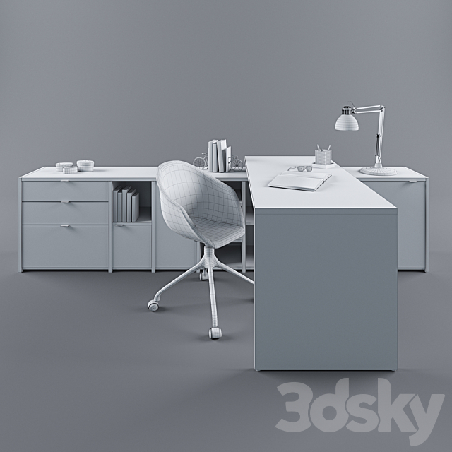 Workspace Copenhagen 3DS Max Model - thumbnail 3