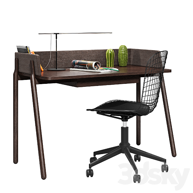 Zegen ASH desk 3DSMax File - thumbnail 1