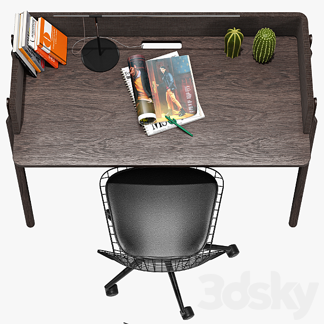 Zegen ASH desk 3DSMax File - thumbnail 2