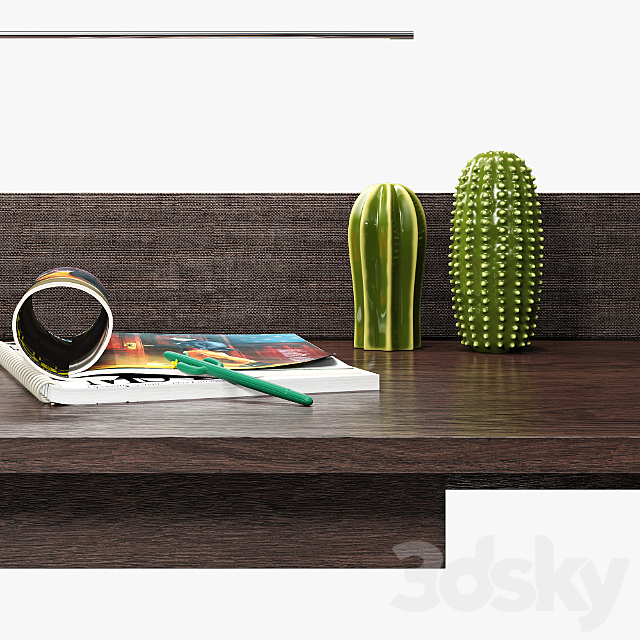 Zegen ASH desk 3DSMax File - thumbnail 3