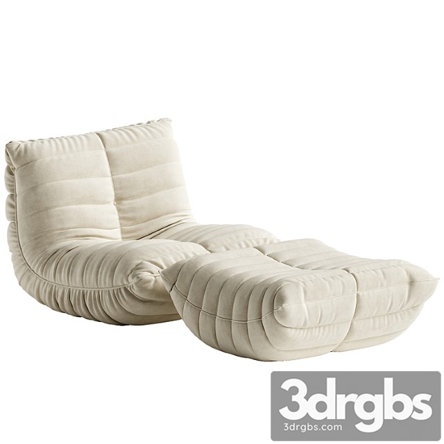 Armless standard bean bag set - thumbnail 1