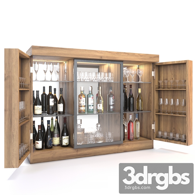 Bar cabinet giulia novars - thumbnail 1