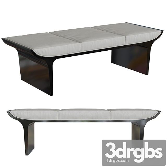 Bernhardt design laurel bench - thumbnail 1