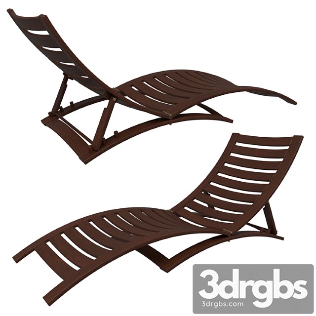 Deck chair lucien. la forma (julia grup) - thumbnail 1