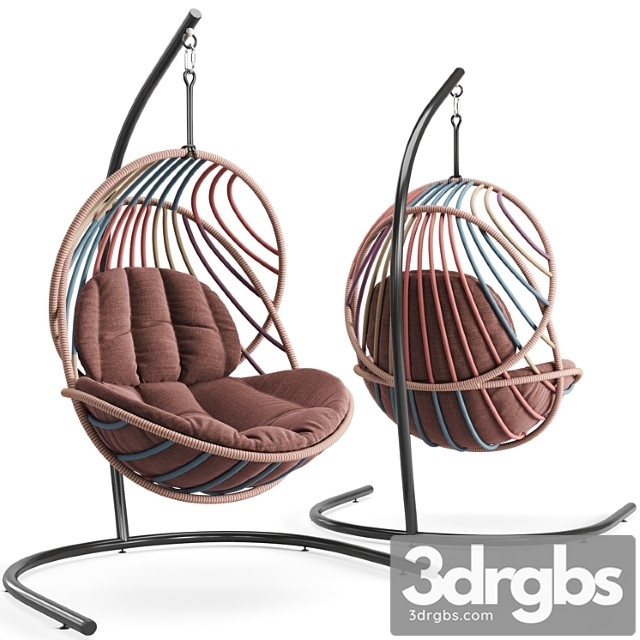 Dedon hanging lounge chair kida - thumbnail 1