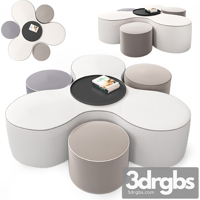 Frigerio salotti blow pouf - thumbnail 1