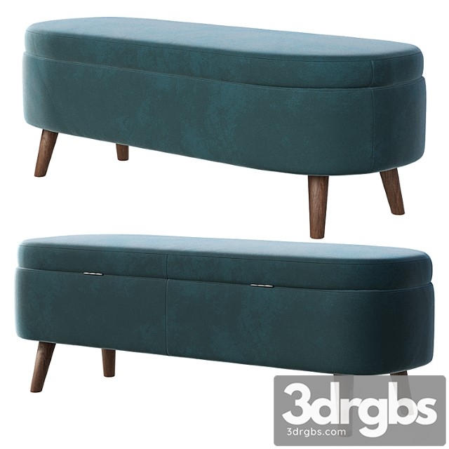 Lulu ottoman bench - thumbnail 1