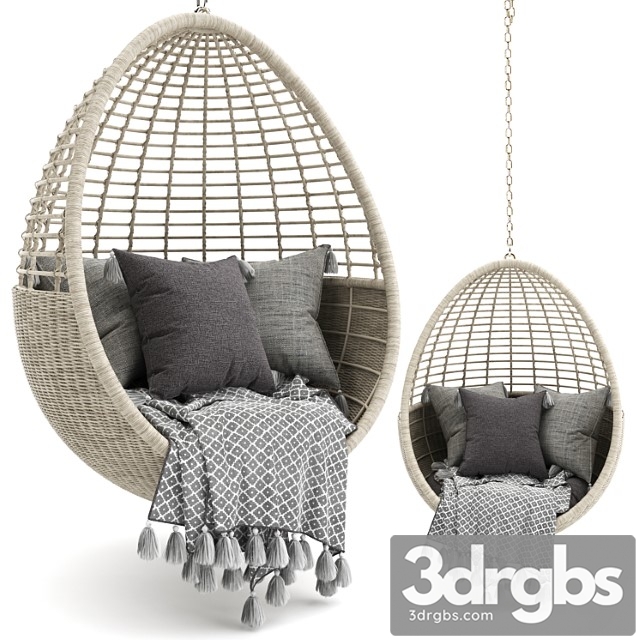 Pod hanging outdoo chair - thumbnail 1