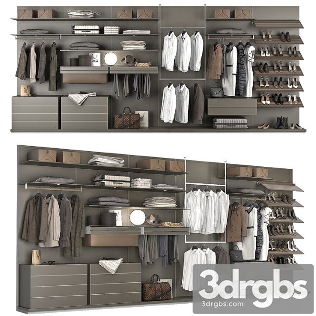 Rimadesio abacus walk-in closet 1 - thumbnail 1