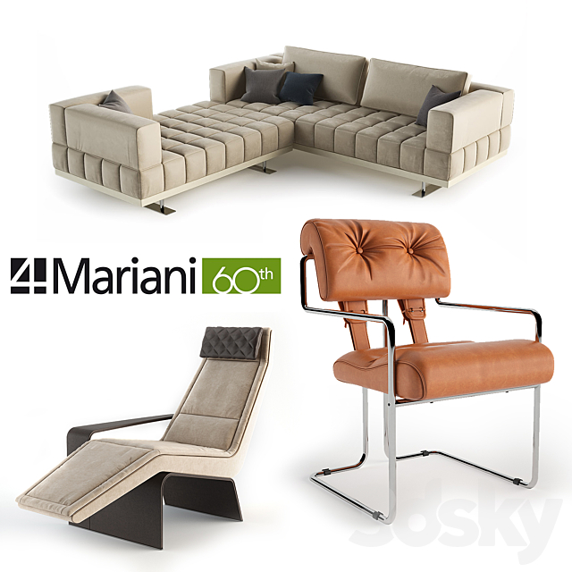 4MARIANI COLLECTION 03 3ds Max - thumbnail 1