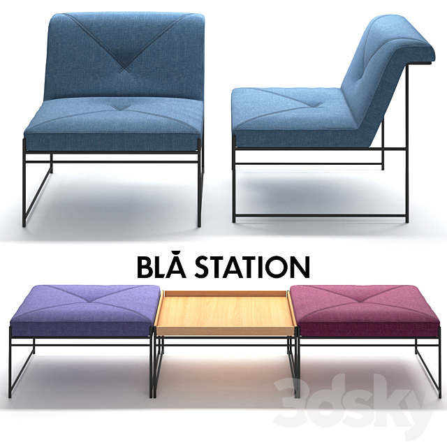 Bla station Unit 3ds Max - thumbnail 1