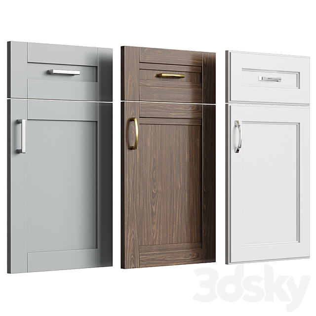 Cabinet doors 3ds Max - thumbnail 1