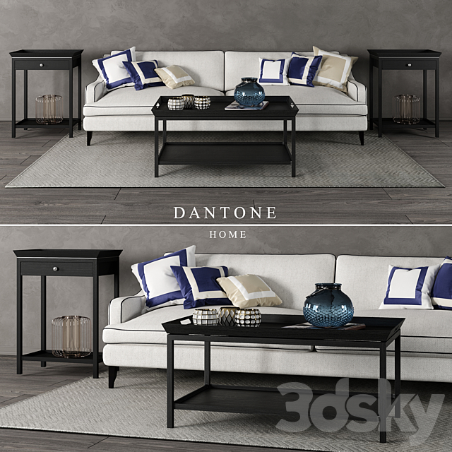 Danton Home set 3ds Max - thumbnail 1